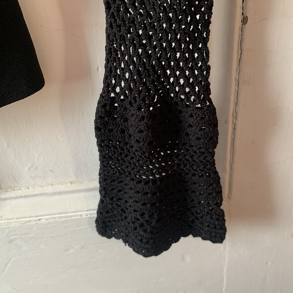 Women’s size small black knit shirt by Bianca Nyguard - Picture 2 of 9